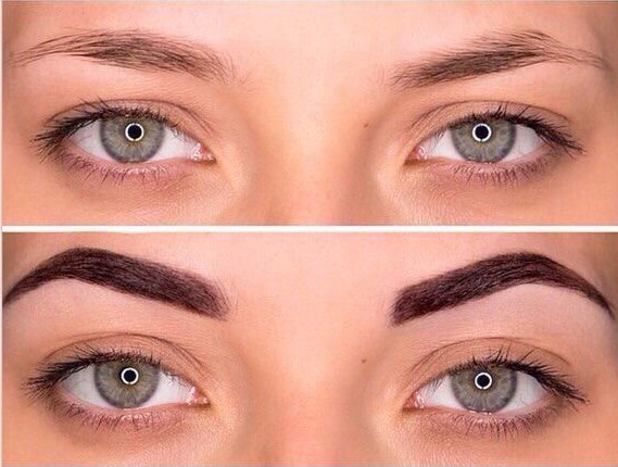 окрашивание бровей саратов, брови Саратов